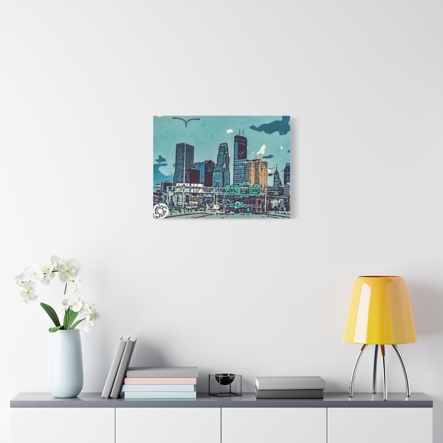 Minneapolis Cruises City Matte Canvas Wall Art