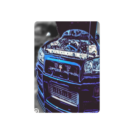 Metal Art Sign Fast Import Tuner Right Hand Drive Decor
