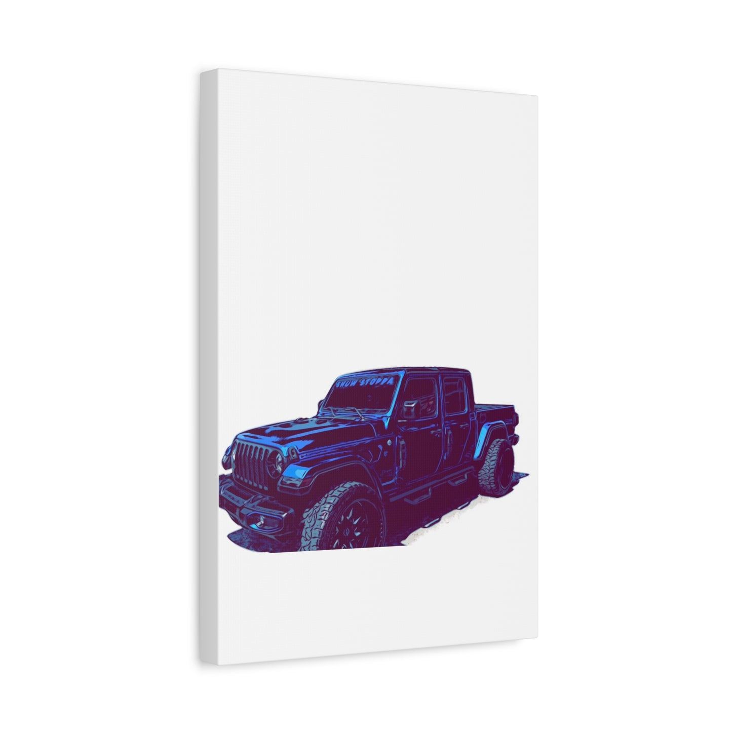 Show Stoppa – Lifted Off-Road Truck Comic Wall Art