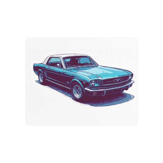 First-Gen Freedom – Classic Pony Car Comic Car Wall Art