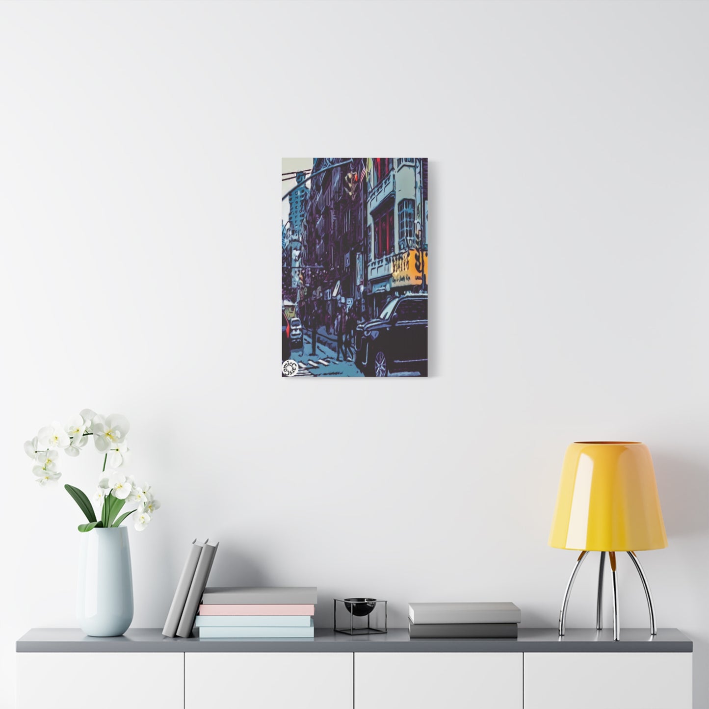 New York City, NYC, Chinatown, New York, Matte Canvas Wall Art