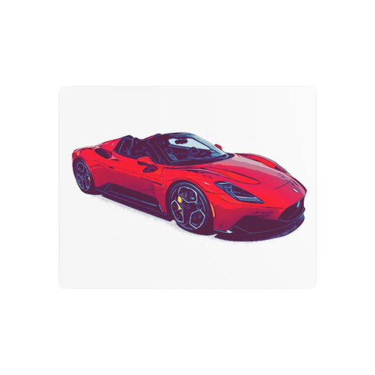 Scarlet Velocity – Modern Exotic Convertible Comic Wall Art