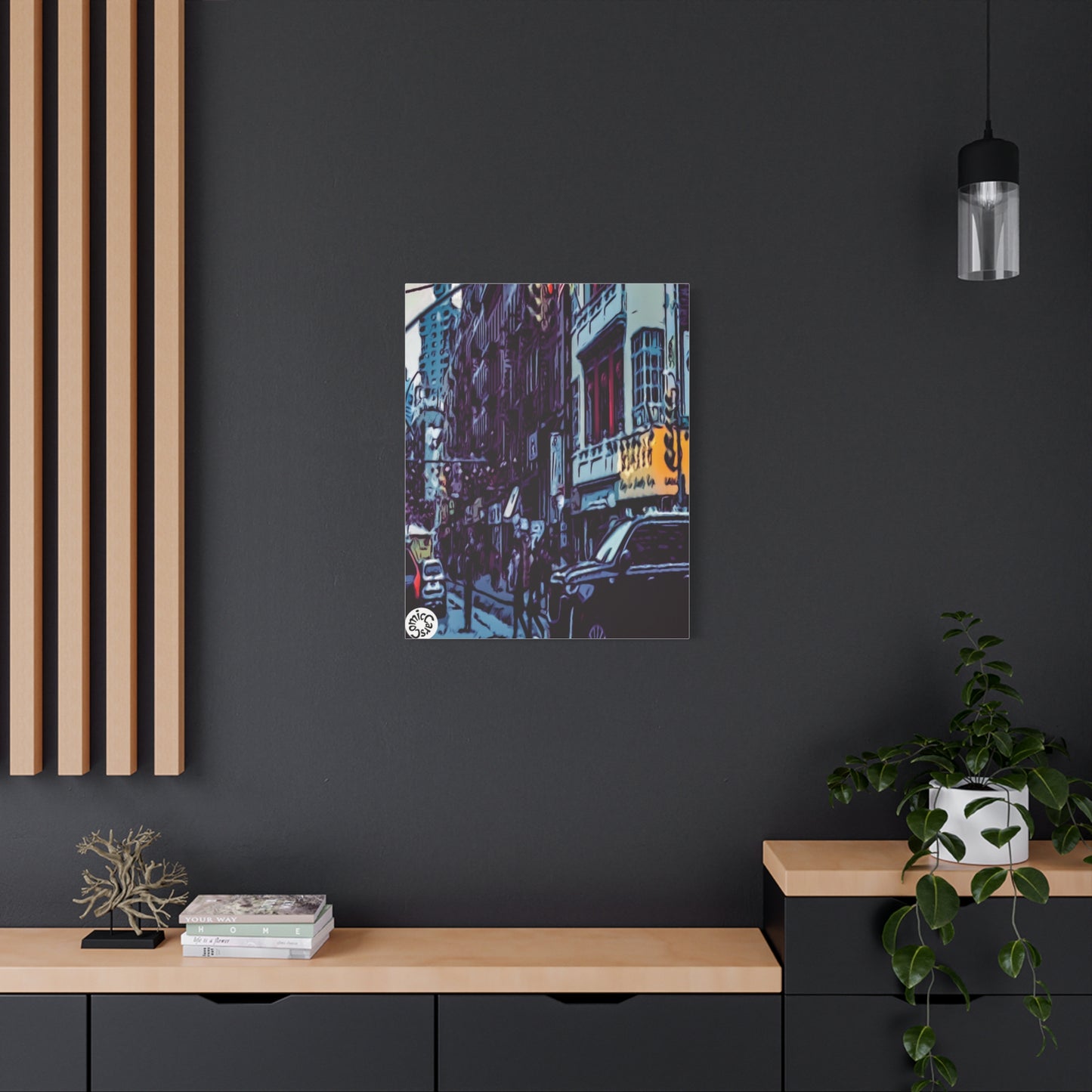 New York City, NYC, Chinatown, New York, Matte Canvas Wall Art
