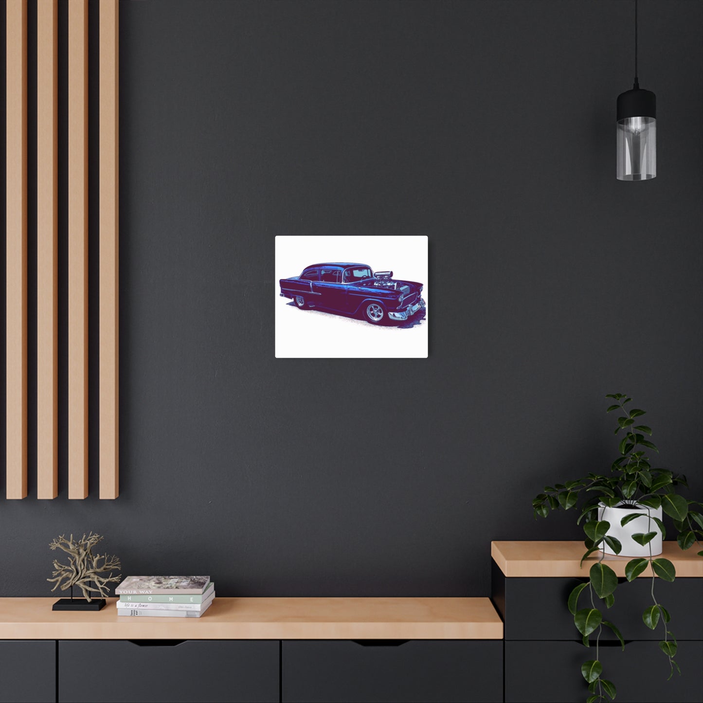 Blown Nostalgia – Supercharged Classic Hot Rod Comic Wall Art