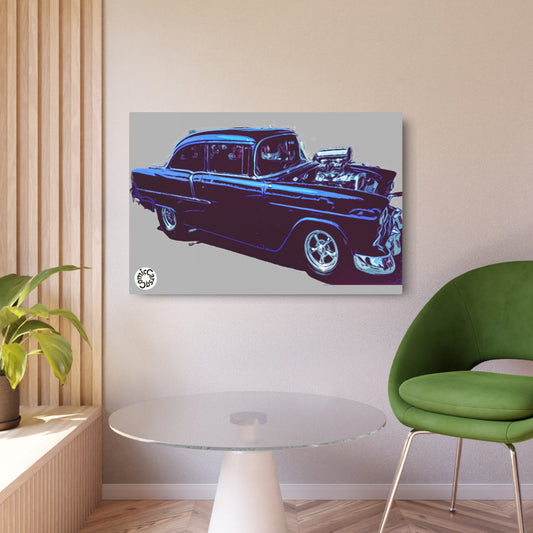Classic Car Metal Art Sign Vintage Wall Decor for Garage Automotive Gift for Him Cool Man Cave Art Retro Home Accent