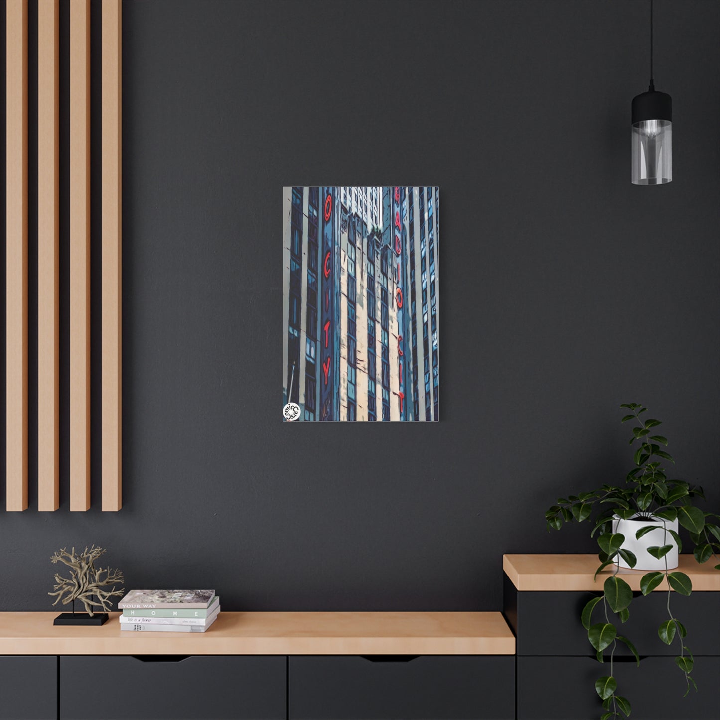 New York City Matte Canvas Wall Art Urban Decor Statement Piece
