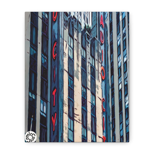 New York City Matte Canvas Wall Art Urban Decor Statement Piece
