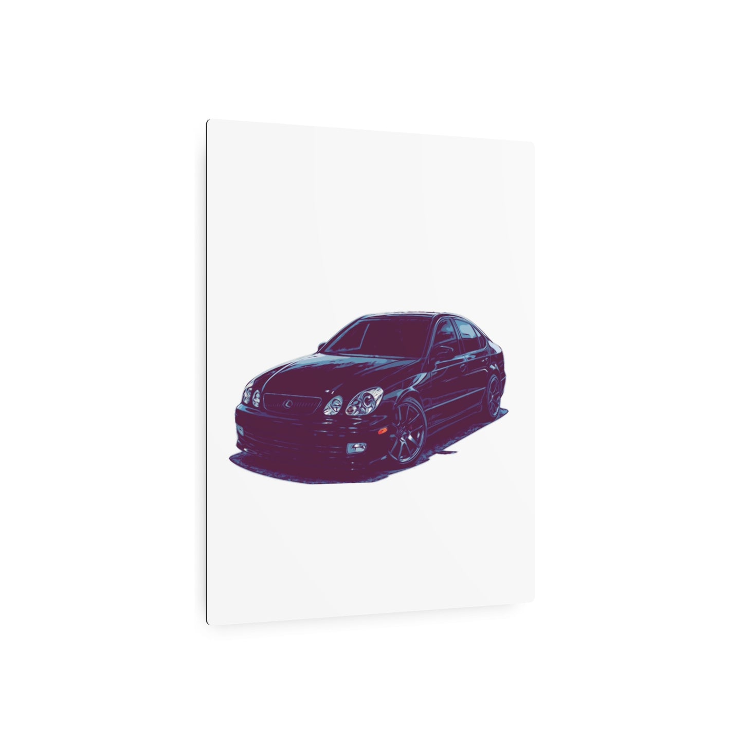 Shadowline Velocity – Luxury Sport Sedan Comic Wall Art