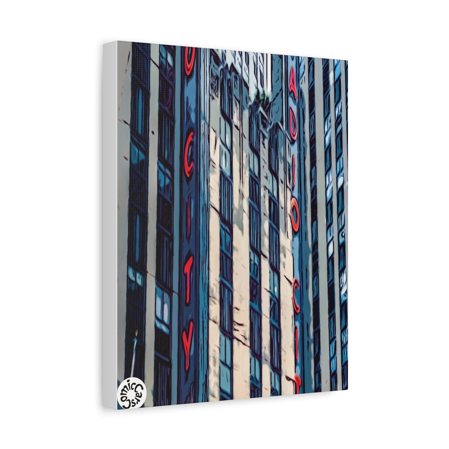 New York City Matte Canvas Wall Art Urban Decor Statement Piece
