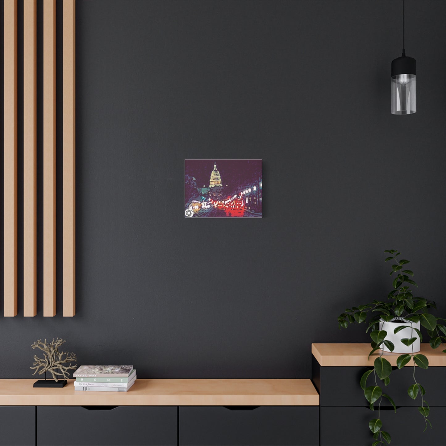 Washington DC Cityscape Matte Canvas Wall Art