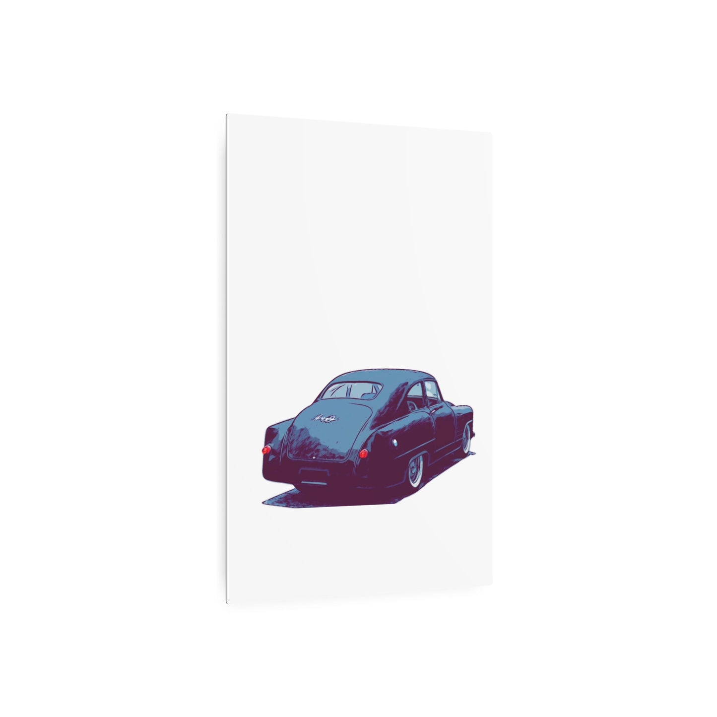 Taildrag Tradition – Vintage Custom Coupe Comic Wall Art
