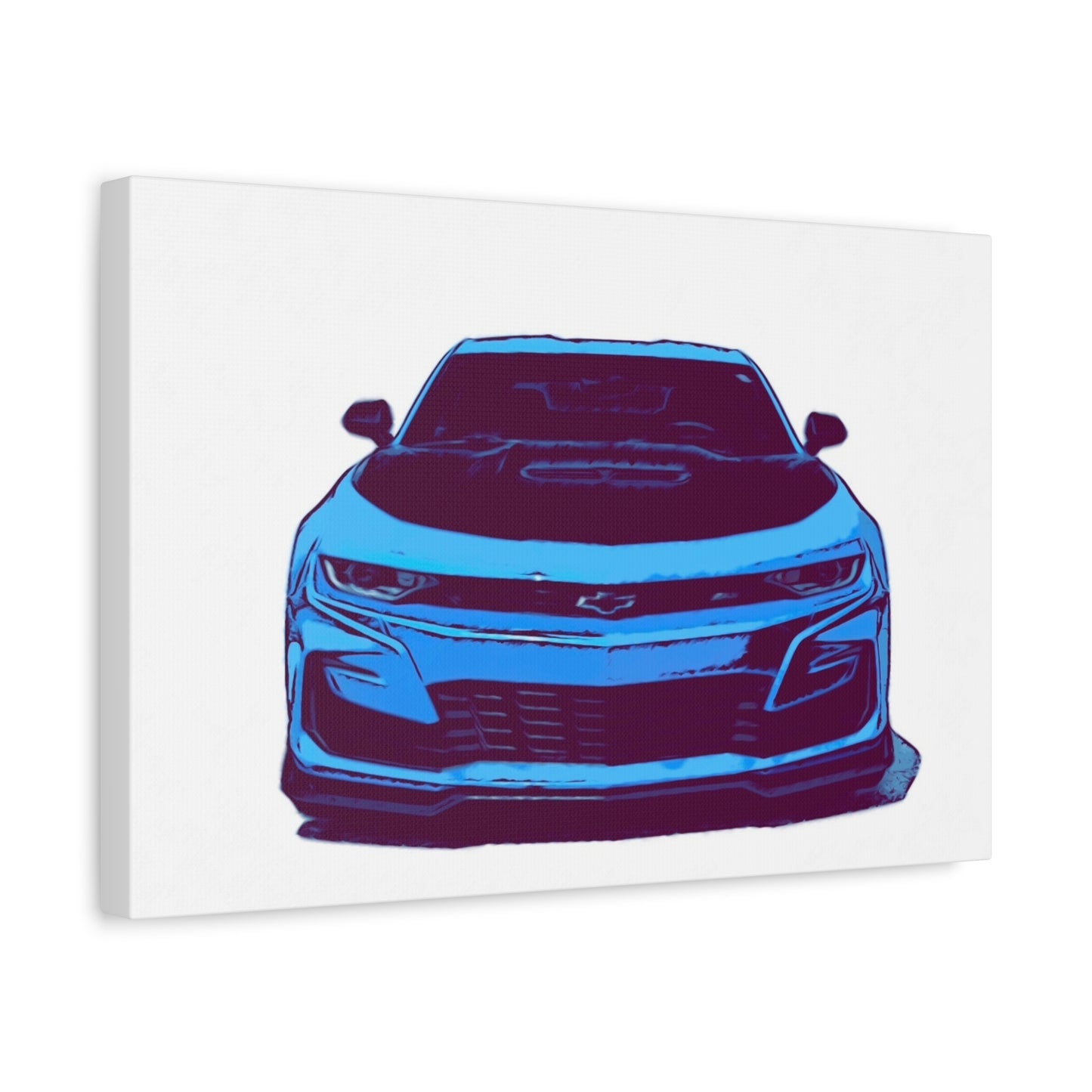 Frontline Muscle – Modern Performance Comic Car Wall Art