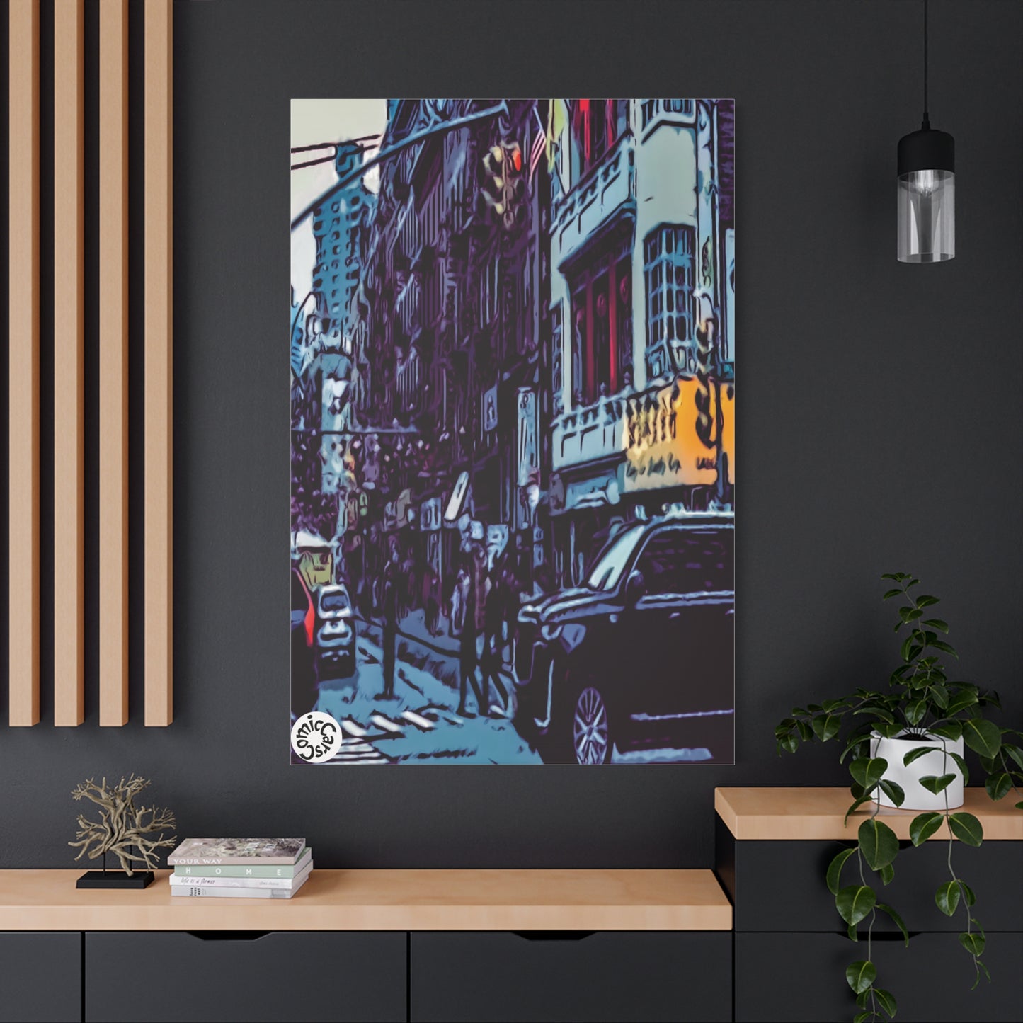 New York City, NYC, Chinatown, New York, Matte Canvas Wall Art