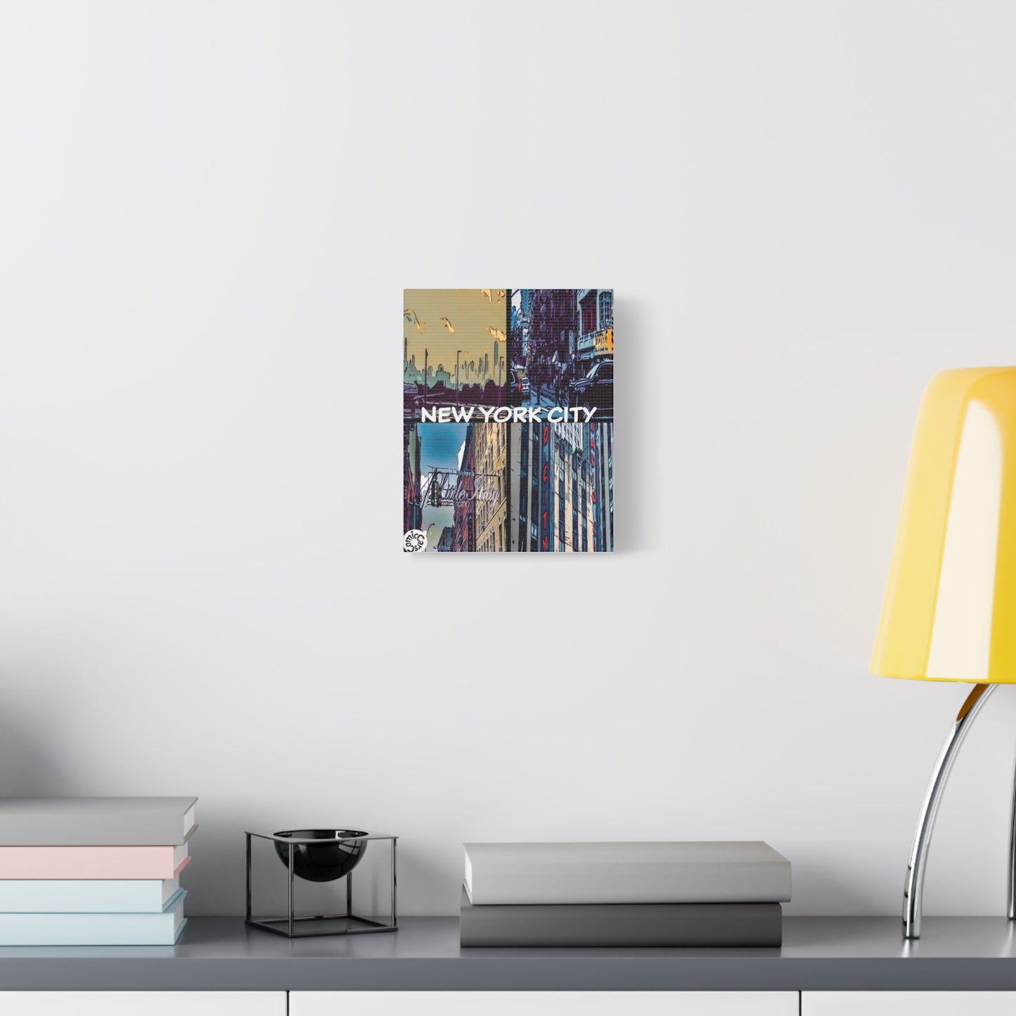 New York City Collection Matte Canvas Wall Art Urban Home Decor