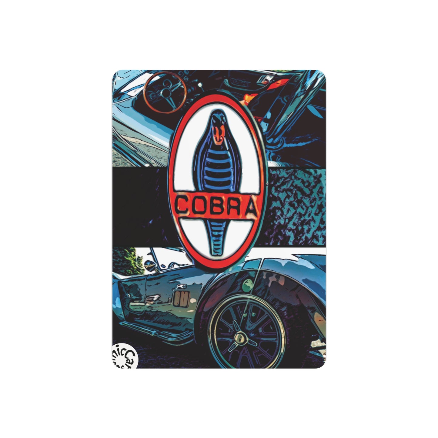 Comic My Ride Metal Art Sign Aluminum Wall Decor with Hanging Hook Multiple Sizes Available
