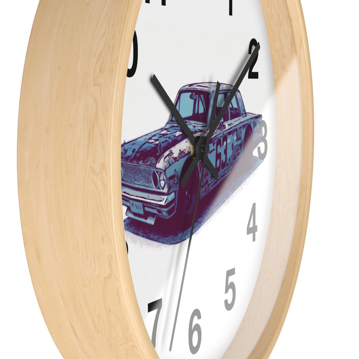 Comic My Ride Wall Clock