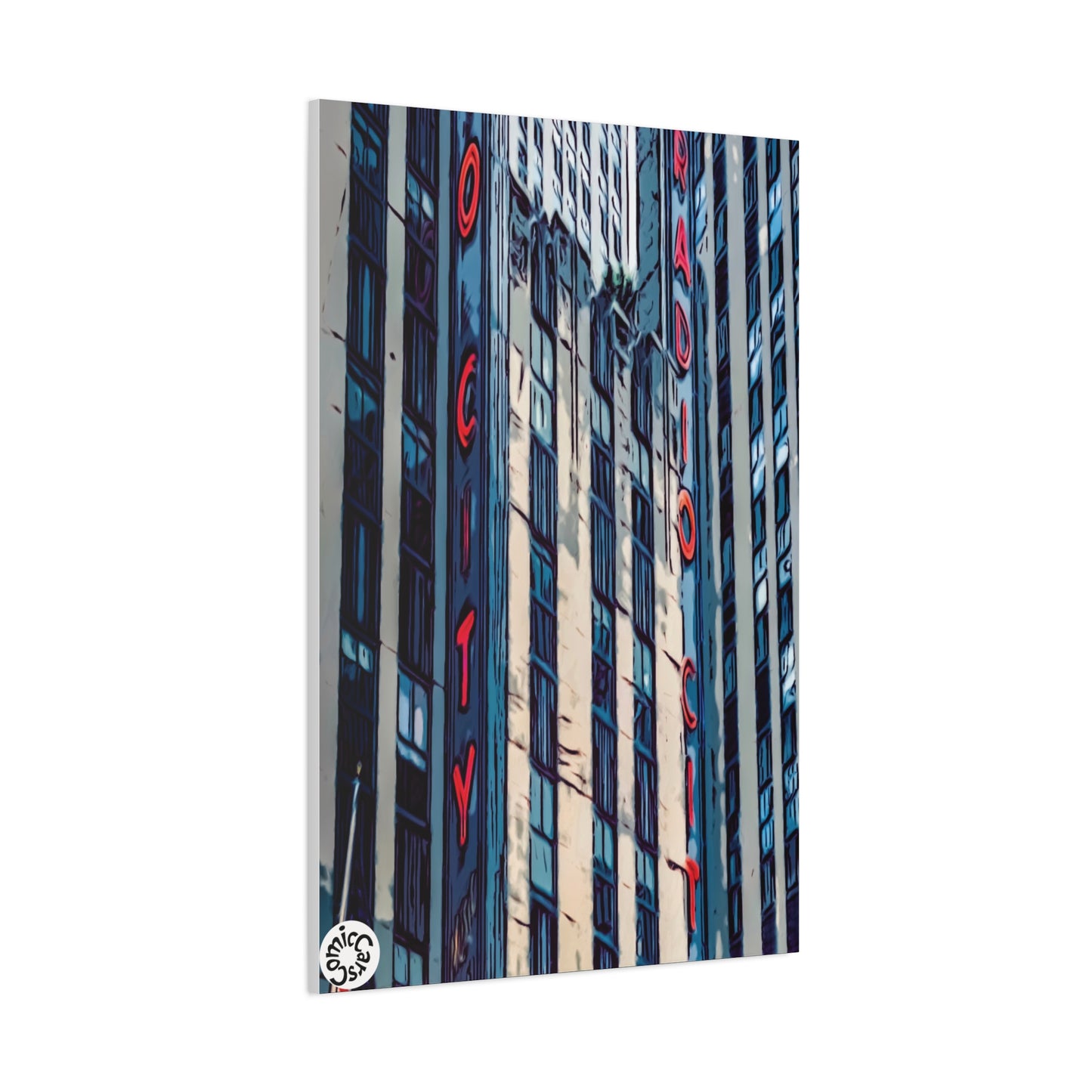New York City Matte Canvas Wall Art Urban Decor Statement Piece