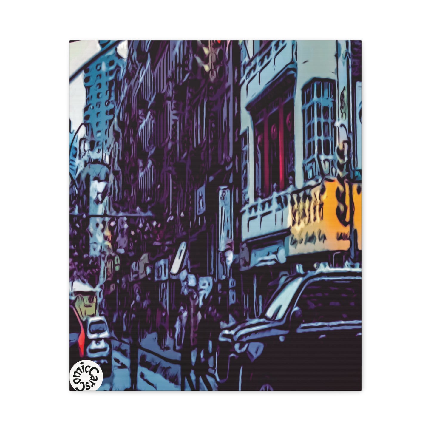 New York City, NYC, Chinatown, New York, Matte Canvas Wall Art