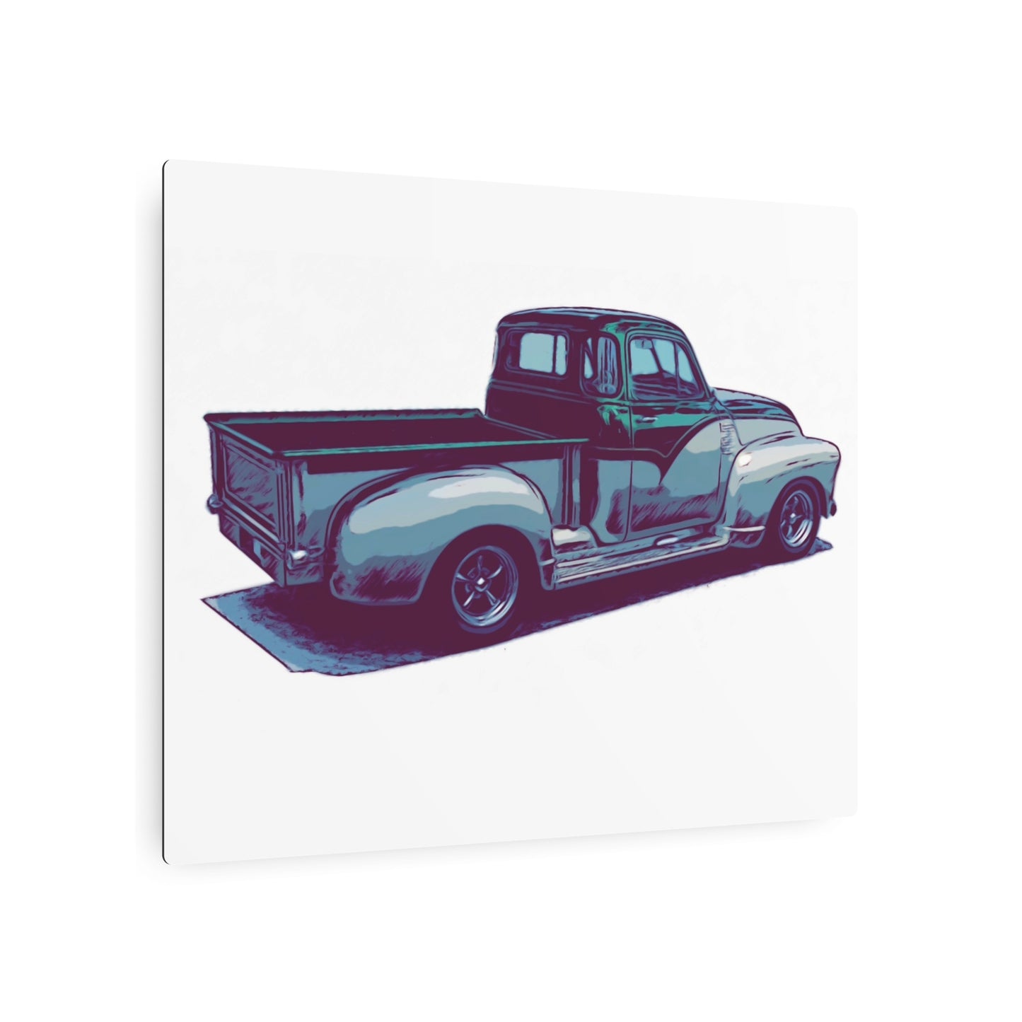 Iron Hauler ’52 – Vintage Pickup Comic Car Wall Art