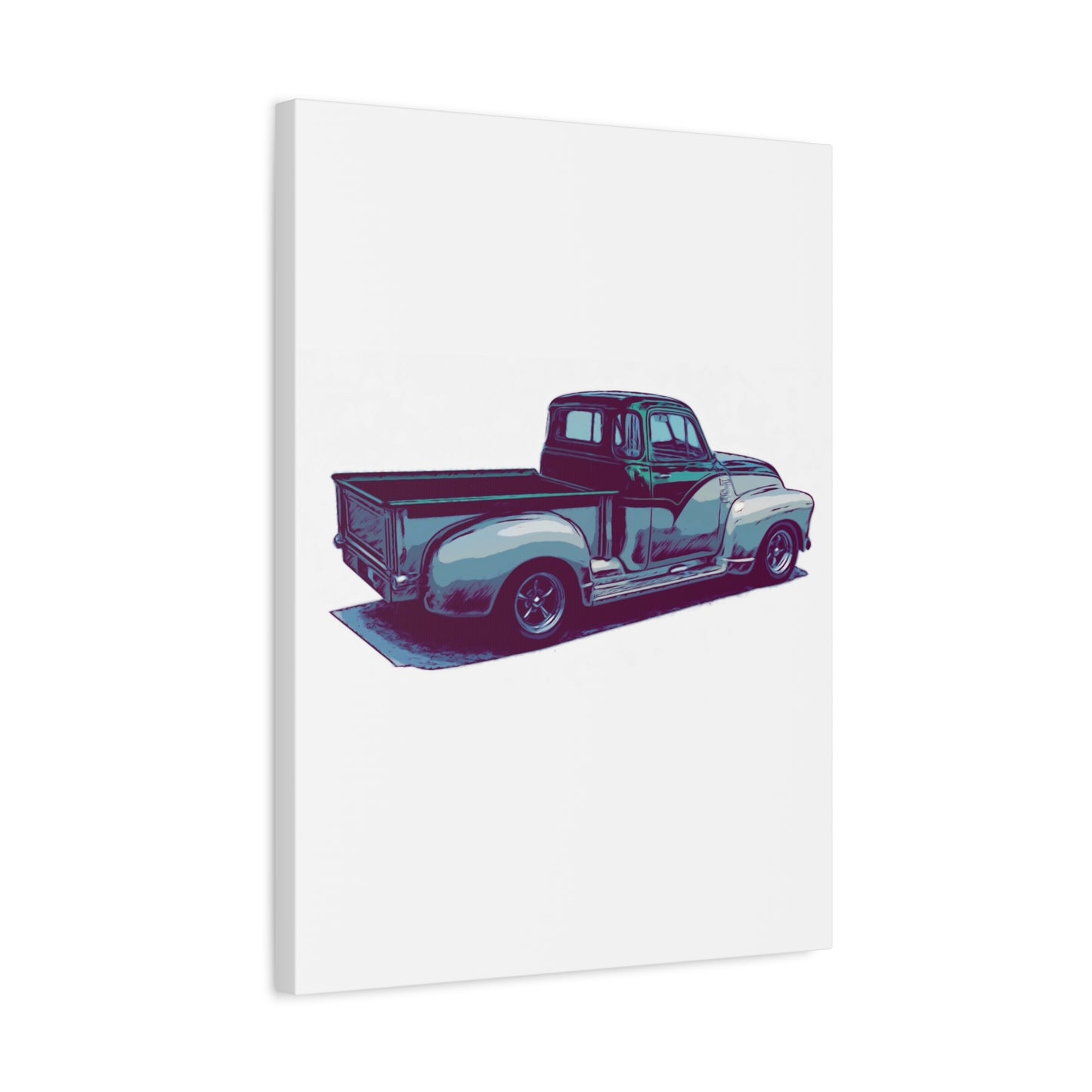 Iron Hauler ’52 – Vintage Pickup Comic Car Wall Art