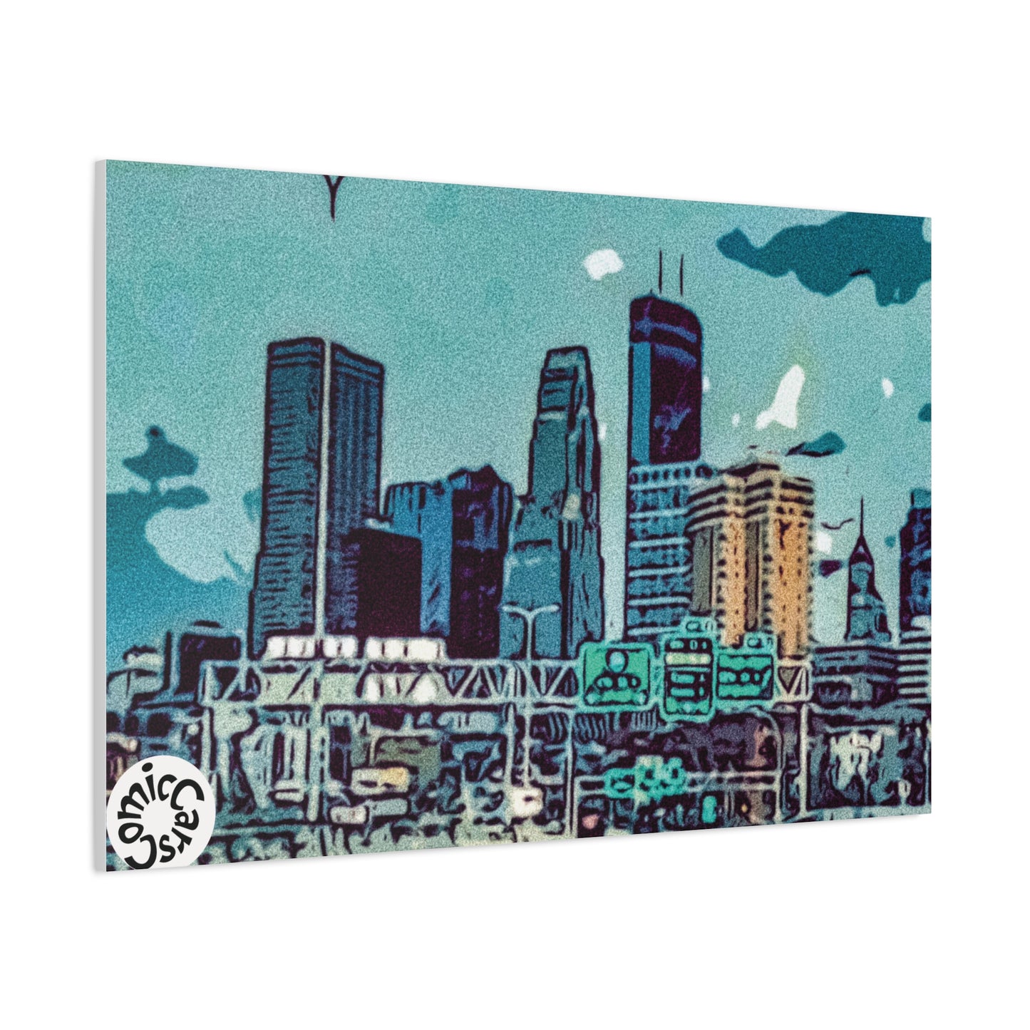Minneapolis Cruises City Matte Canvas Wall Art