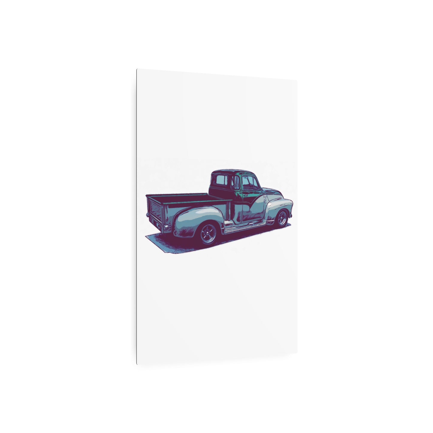 Iron Hauler ’52 – Vintage Pickup Comic Car Wall Art