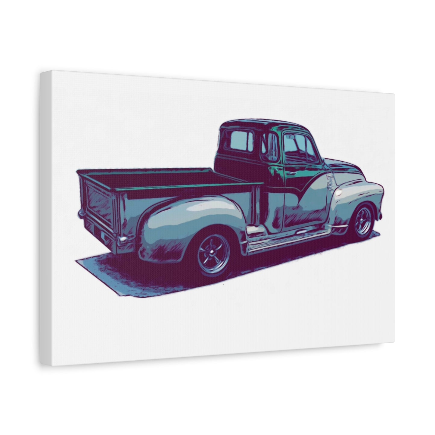 Iron Hauler ’52 – Vintage Pickup Comic Car Wall Art