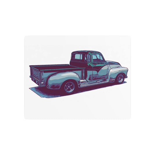 Iron Hauler ’52 – Vintage Pickup Comic Car Wall Art