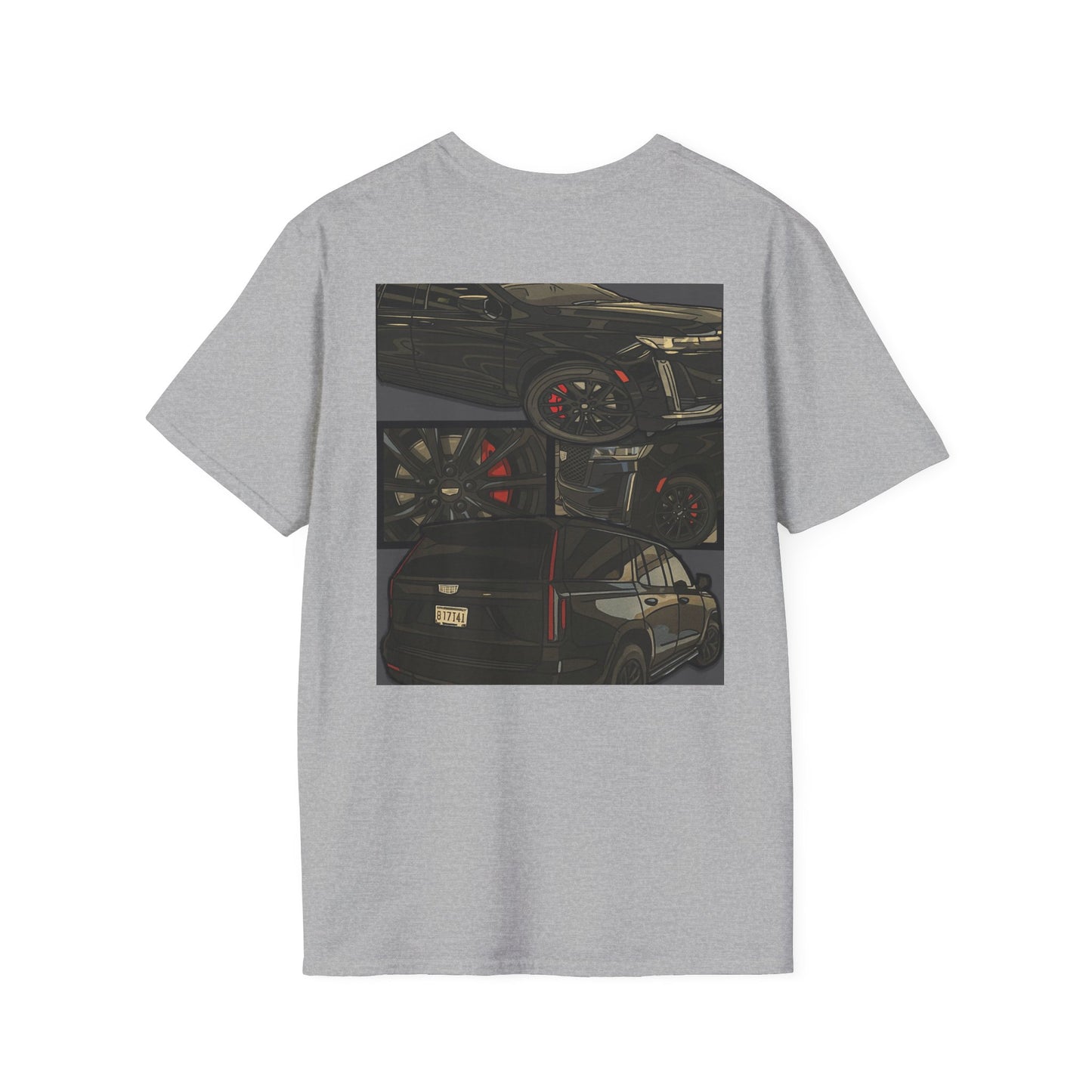 Custom CARtoon My Ride Graphic T-Shirt