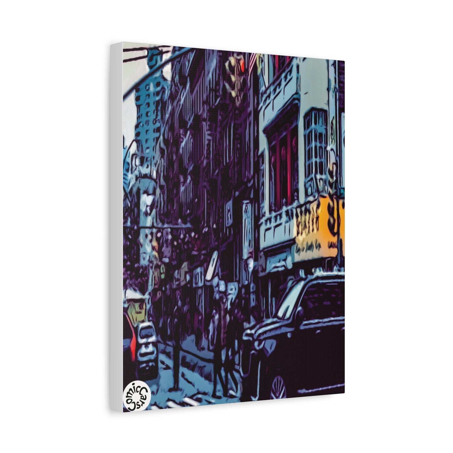 New York City, NYC, Chinatown, New York, Matte Canvas Wall Art