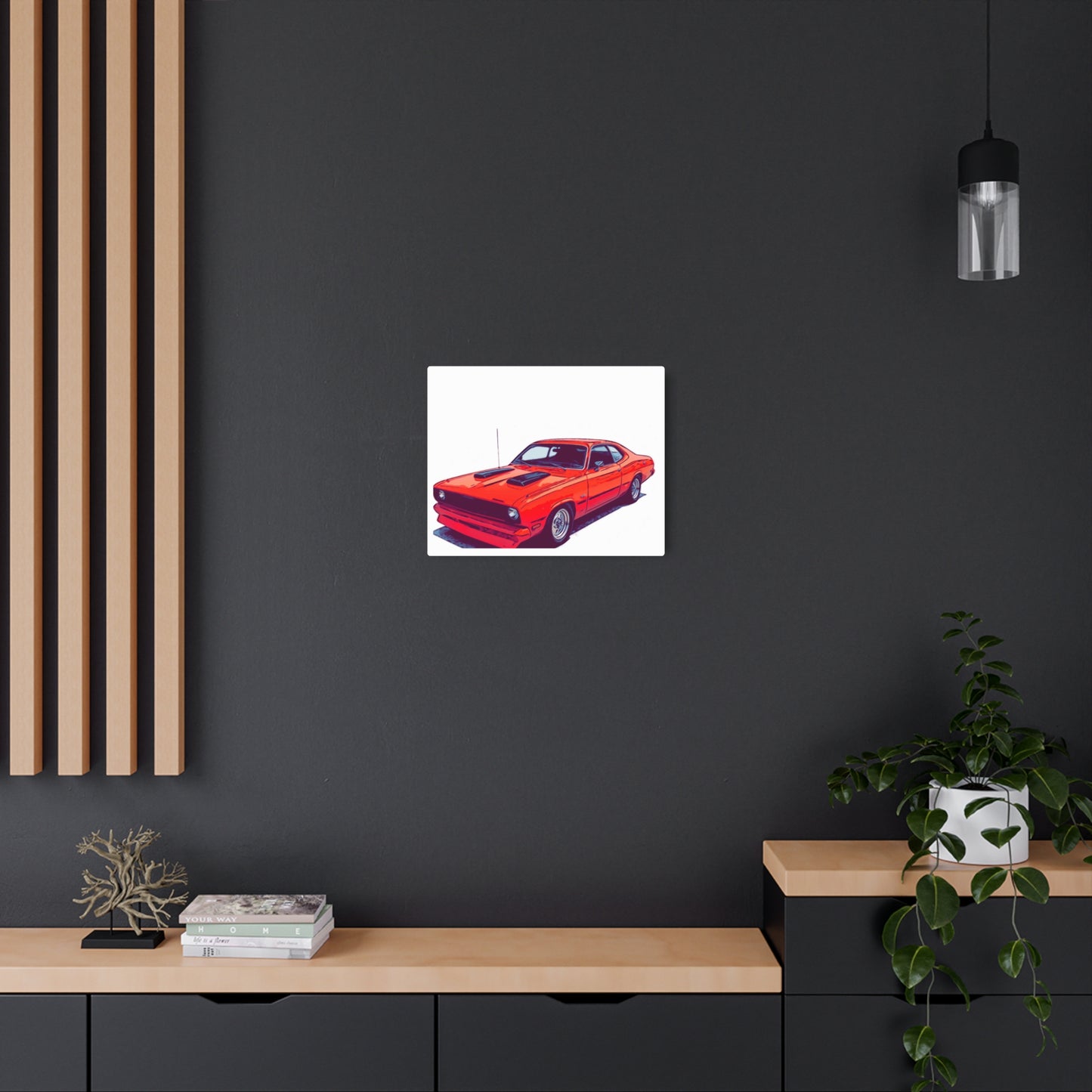 Cinderline Sprint – Classic Street Muscle Comic Car Wall Art