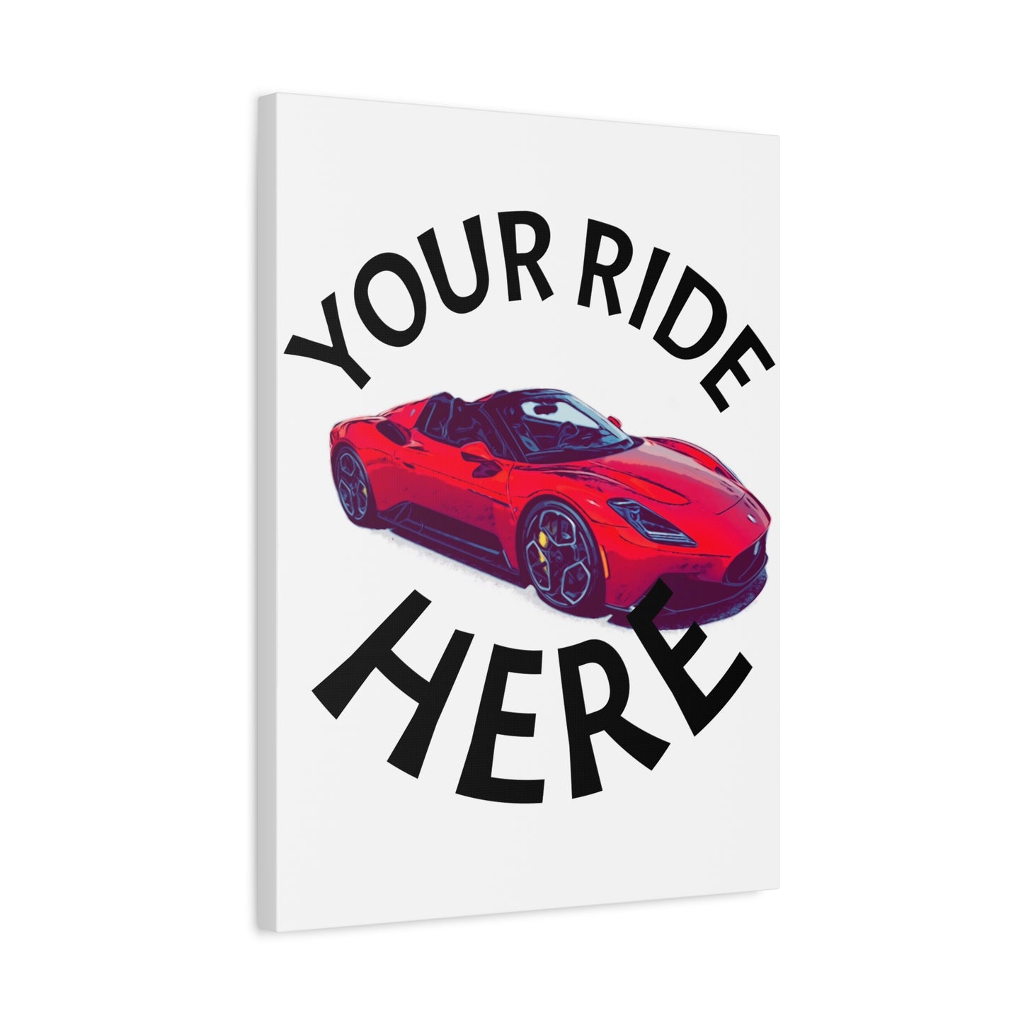 Comic My Ride – Custom Cartoon Car Illustration from Your Vehicle Photo