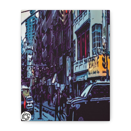 New York City, NYC, Chinatown, New York, Matte Canvas Wall Art