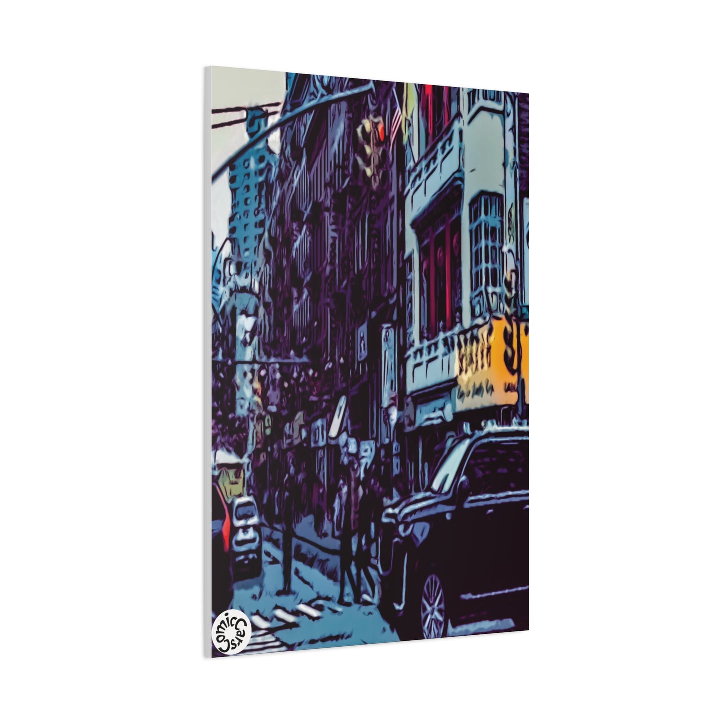 New York City, NYC, Chinatown, New York, Matte Canvas Wall Art
