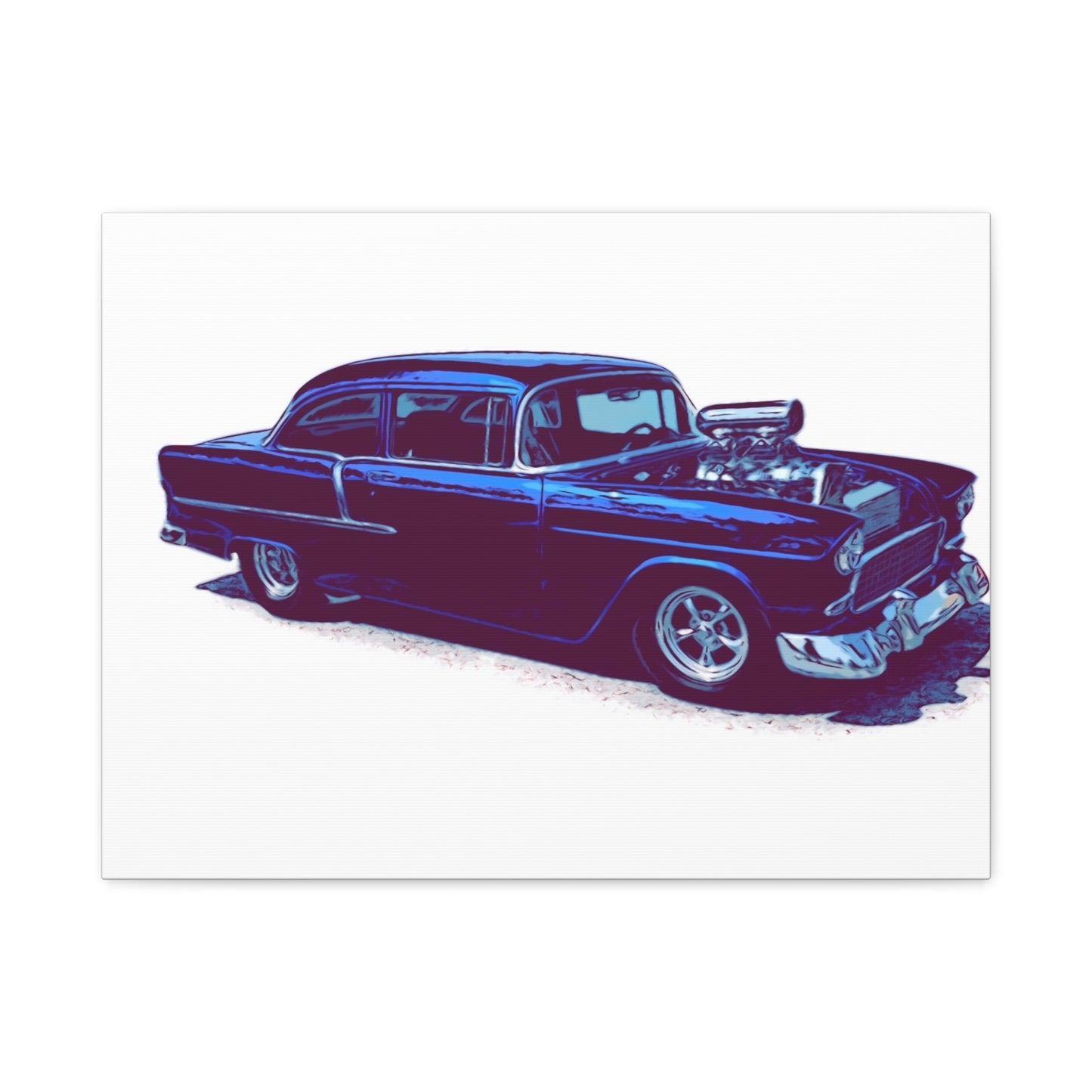 Blown Nostalgia – Supercharged Classic Hot Rod Comic Wall Art