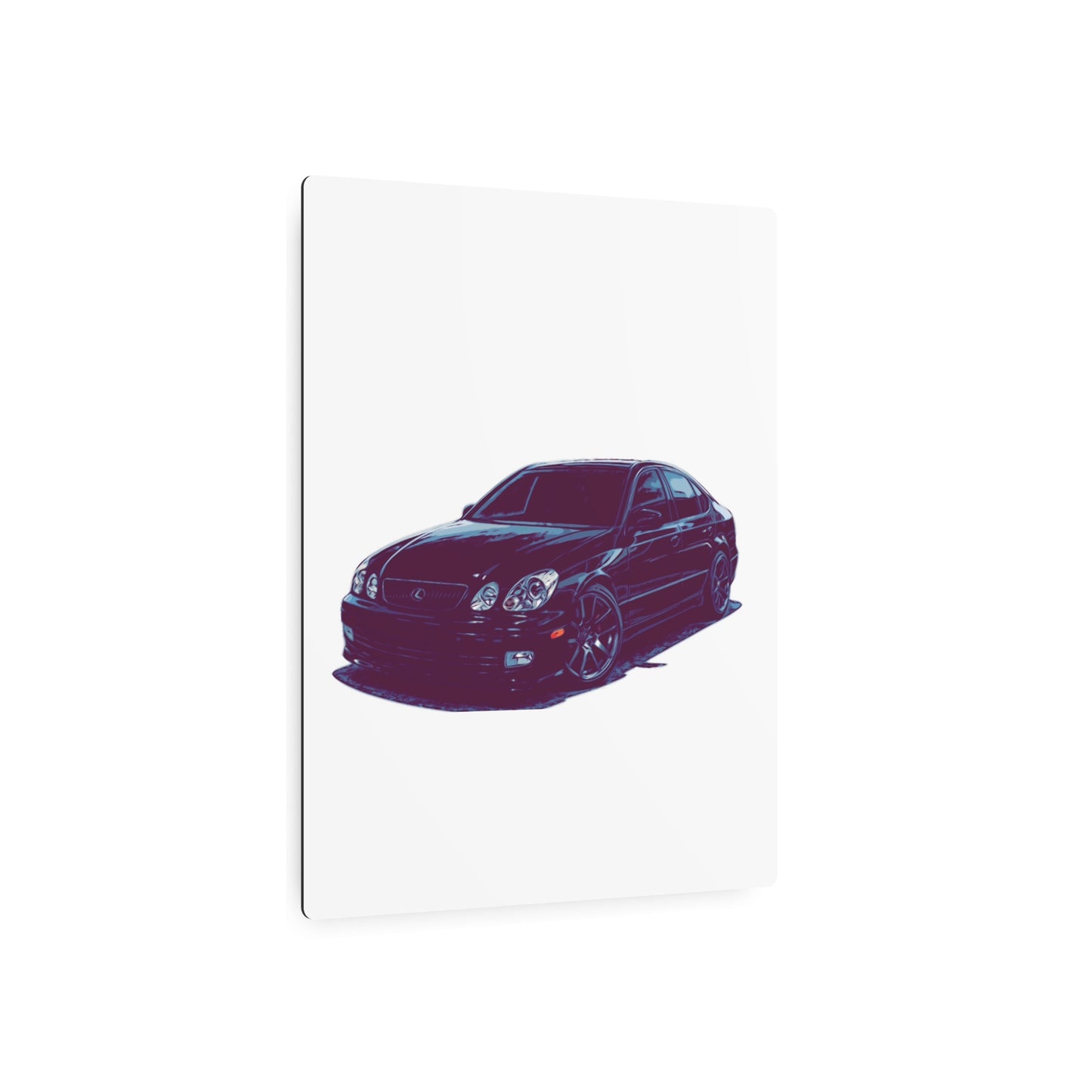 Shadowline Velocity – Luxury Sport Sedan Comic Wall Art