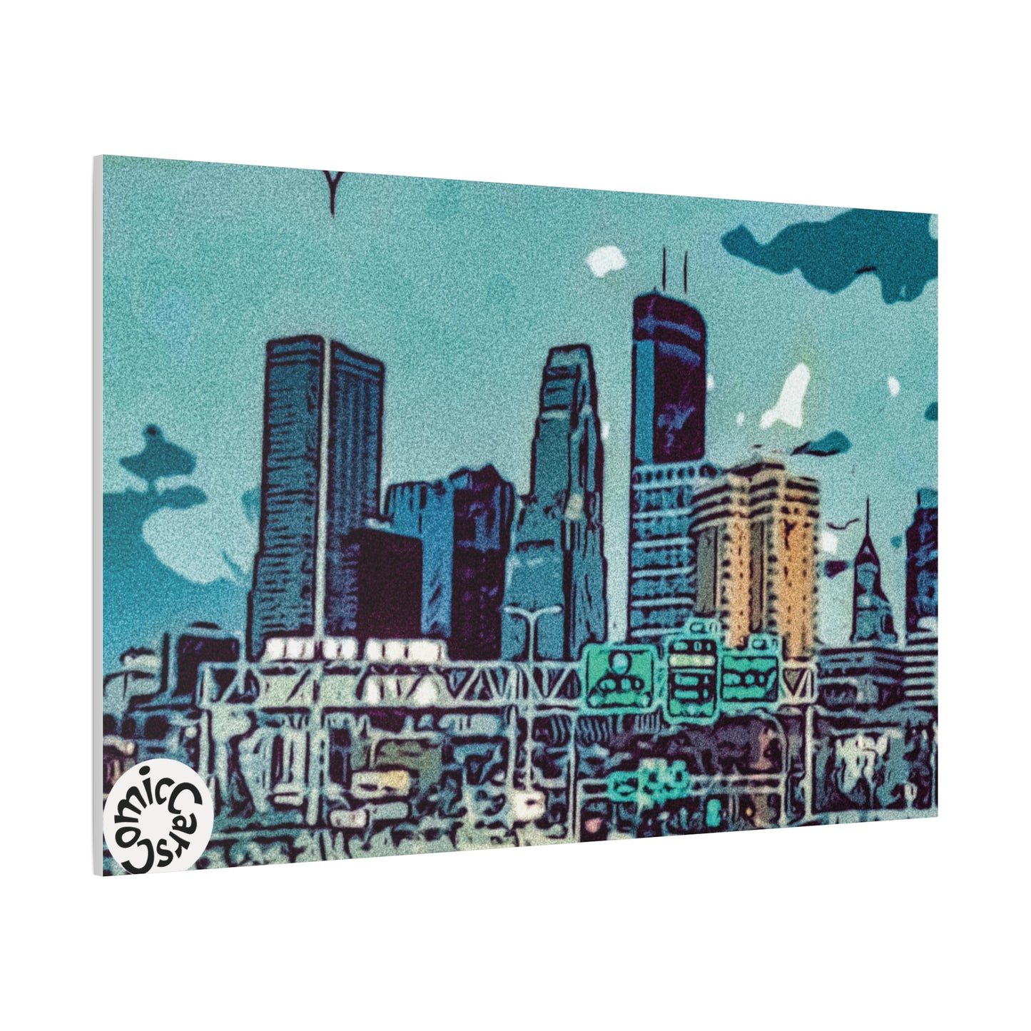 Minneapolis Cruises City Matte Canvas Wall Art