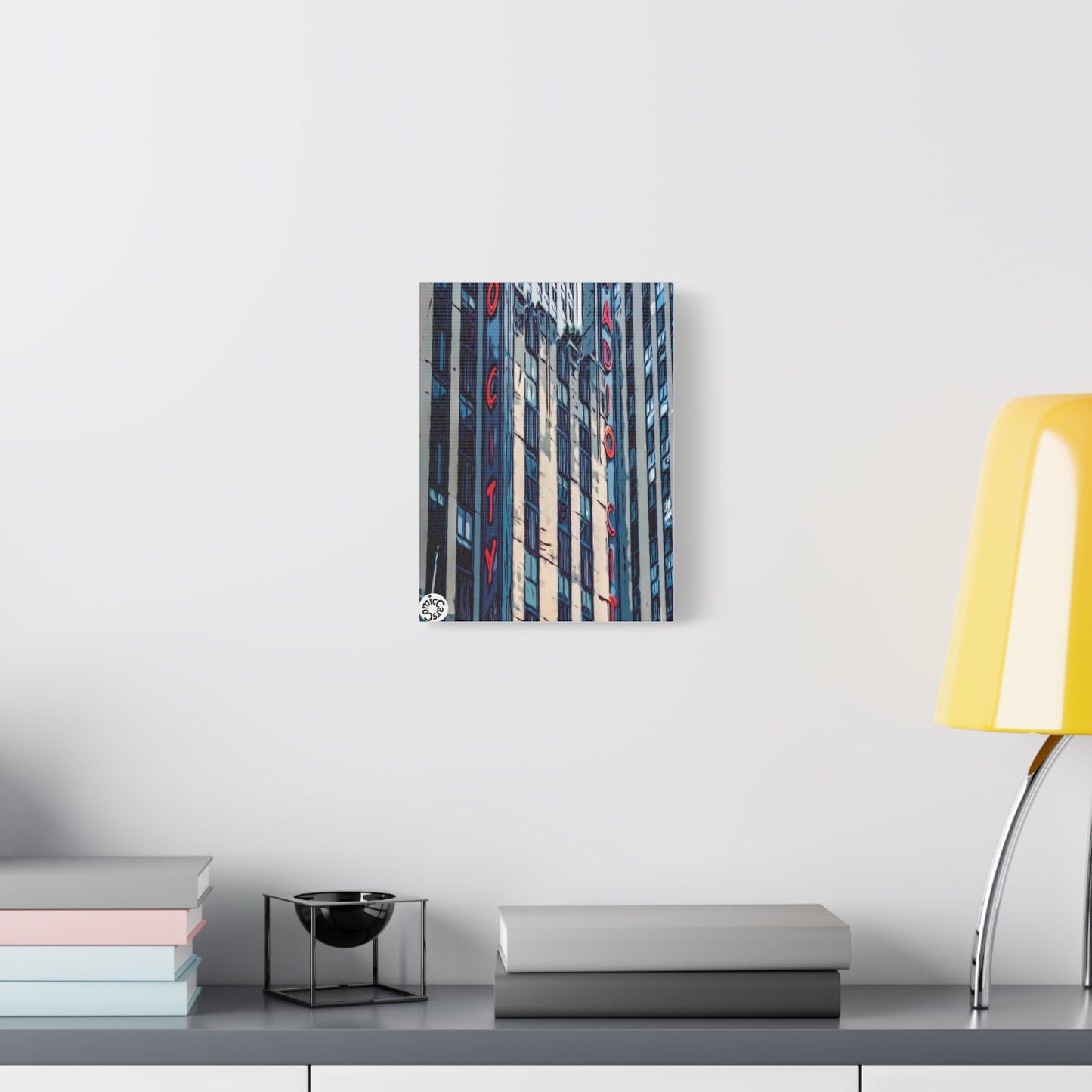 New York City Matte Canvas Wall Art Urban Decor Statement Piece