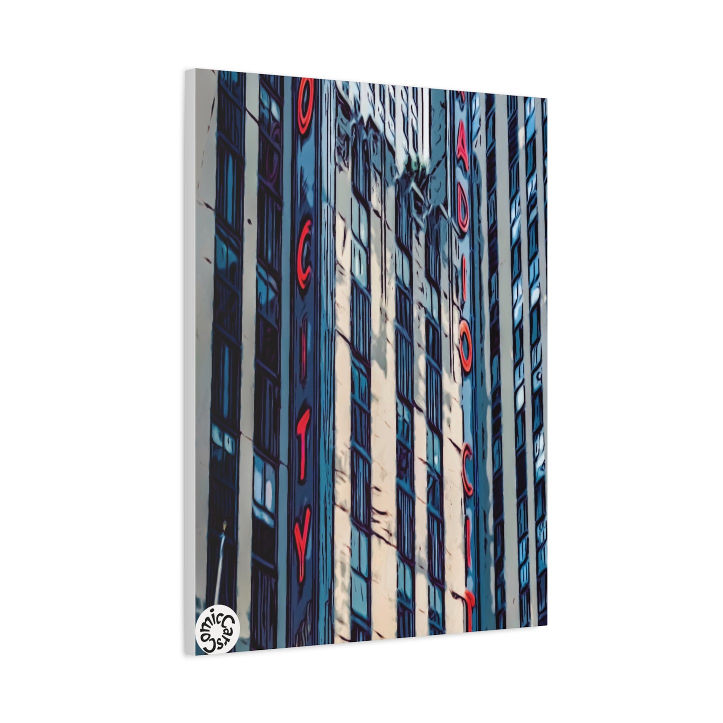 New York City Matte Canvas Wall Art Urban Decor Statement Piece