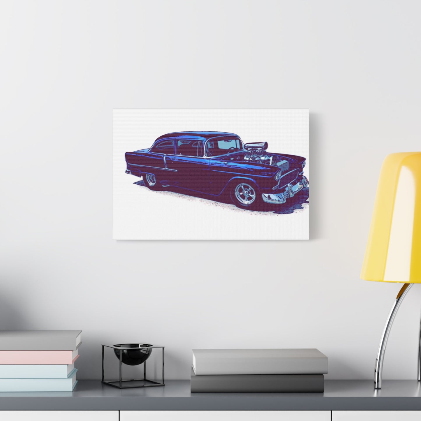 Blown Nostalgia – Supercharged Classic Hot Rod Comic Wall Art