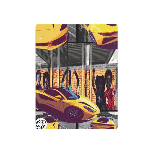 Childhood Cancer Awareness Car Metal Art Sign Vintage Decor Automotive Wall Art Unique Gift for Car Enthusiasts Man Cave Decoration