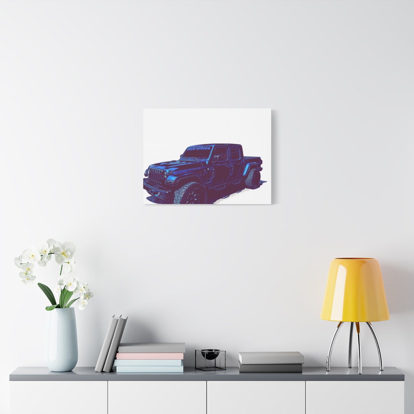 Show Stoppa – Lifted Off-Road Truck Comic Wall Art