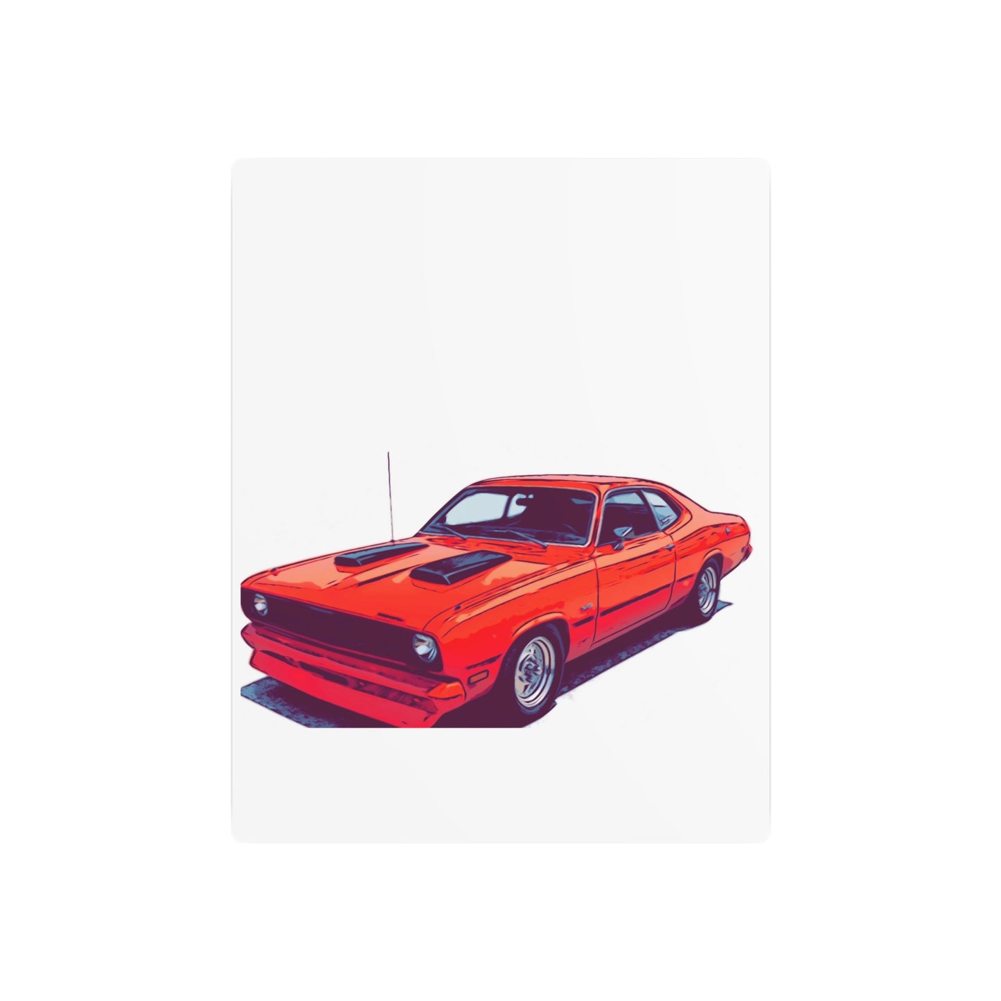 Cinderline Sprint – Classic Street Muscle Comic Car Wall Art
