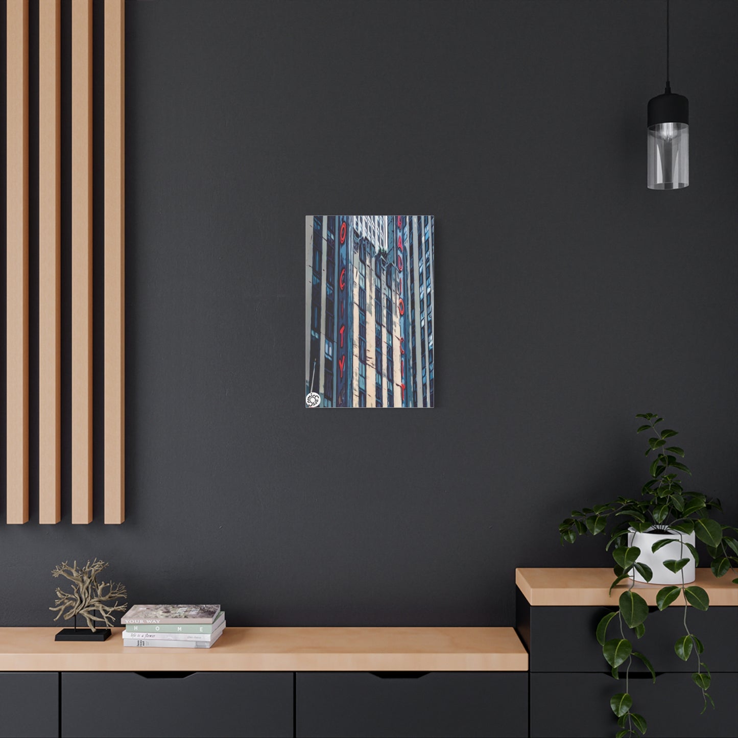 New York City Matte Canvas Wall Art Urban Decor Statement Piece