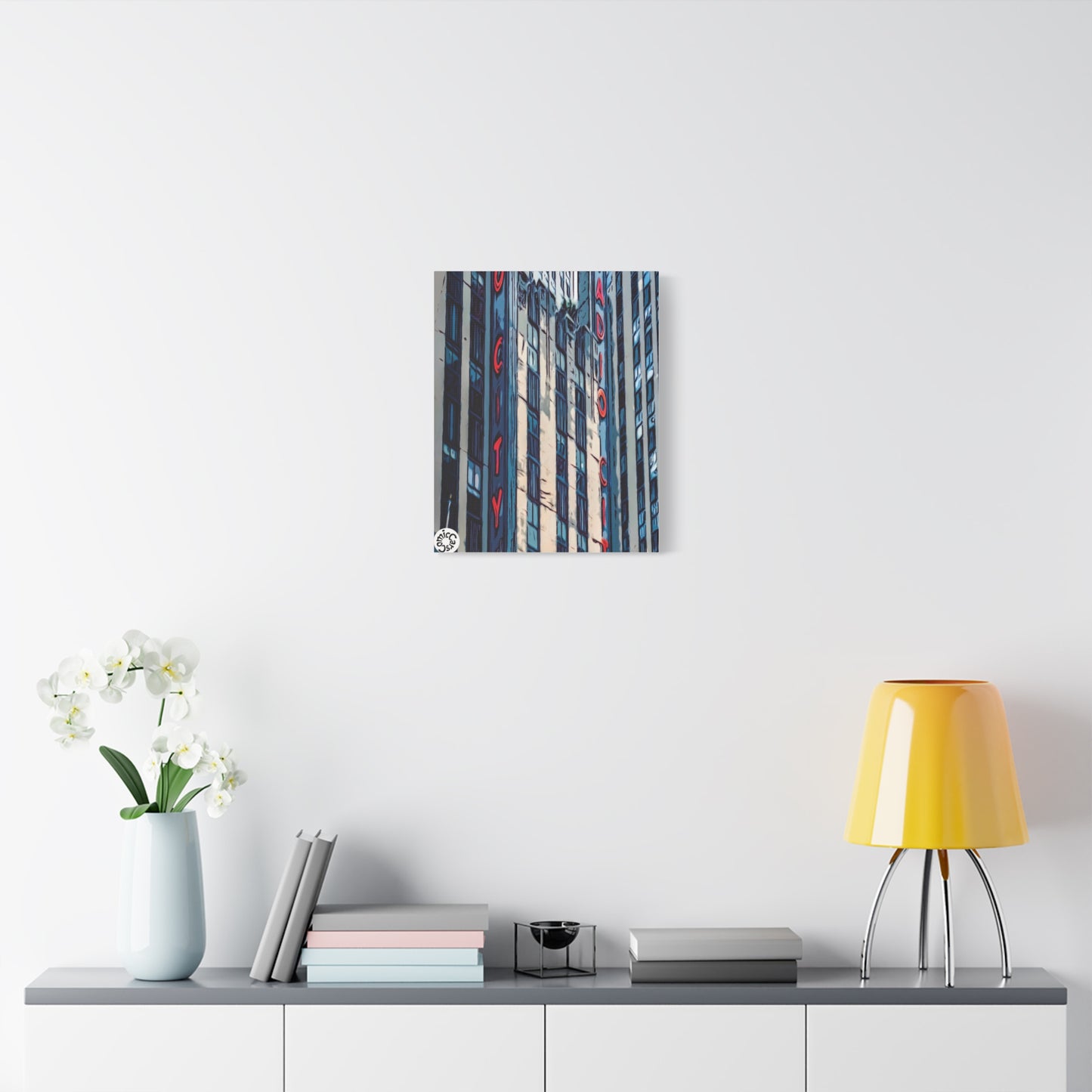 New York City Matte Canvas Wall Art Urban Decor Statement Piece