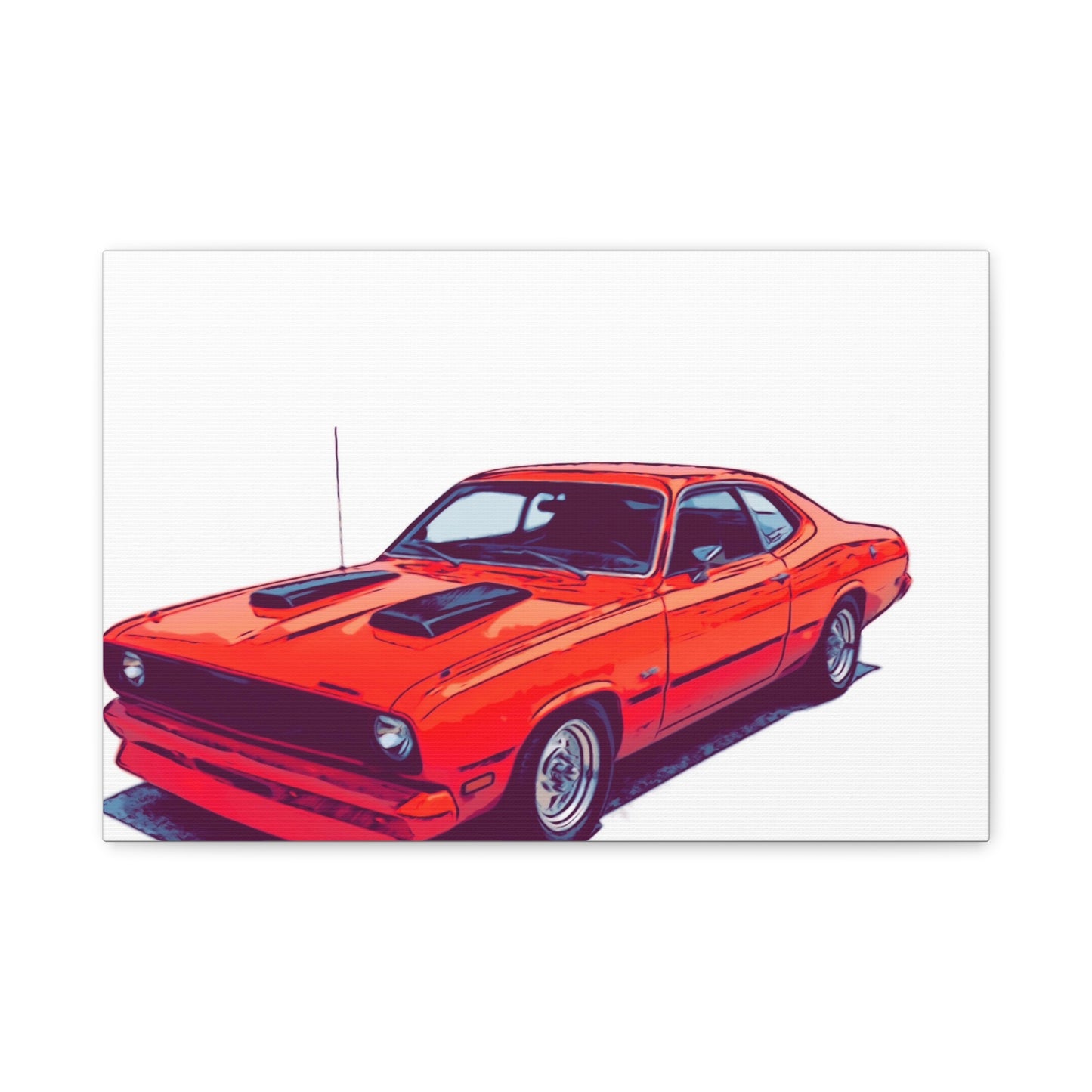 Cinderline Sprint – Classic Street Muscle Comic Car Wall Art