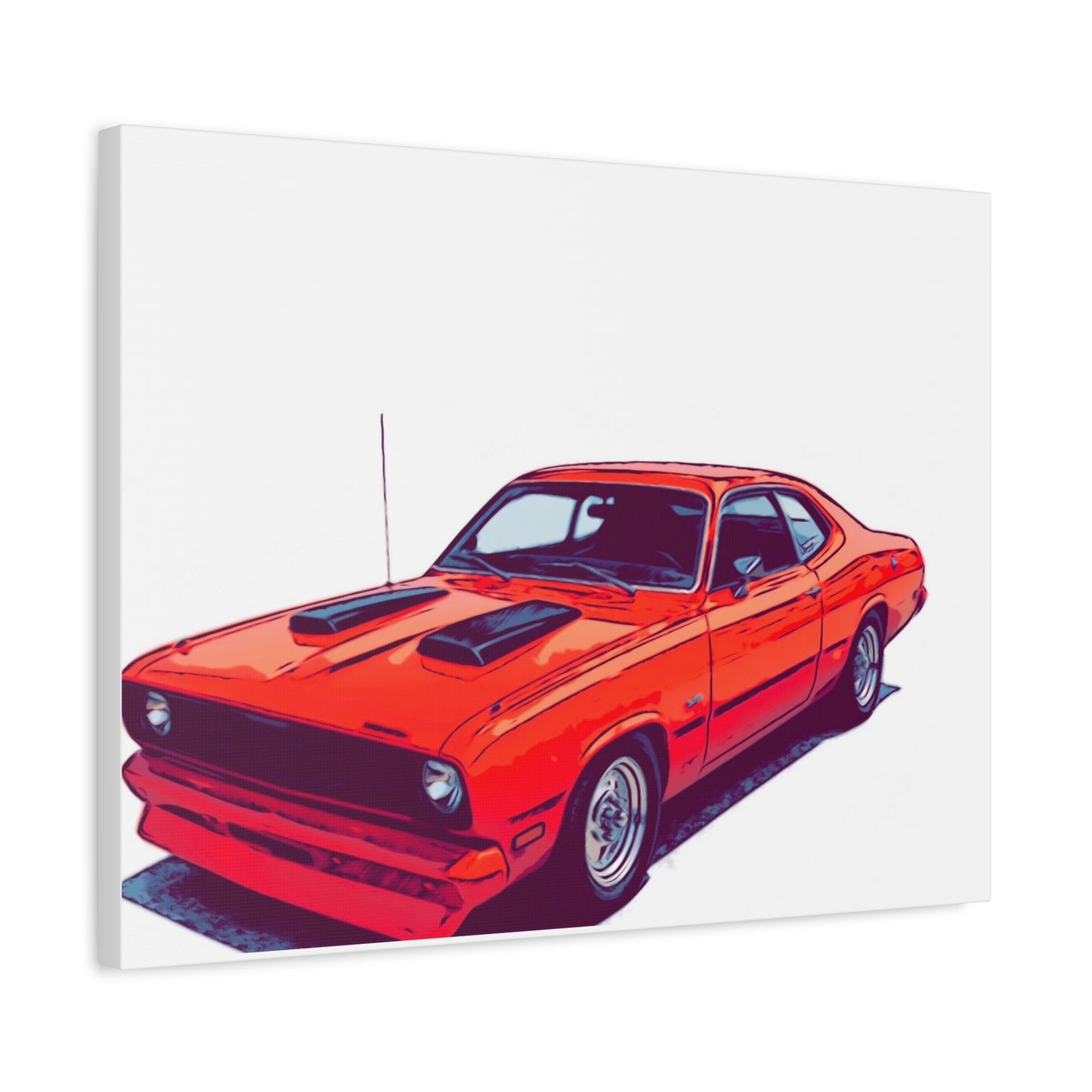 Cinderline Sprint – Classic Street Muscle Comic Car Wall Art