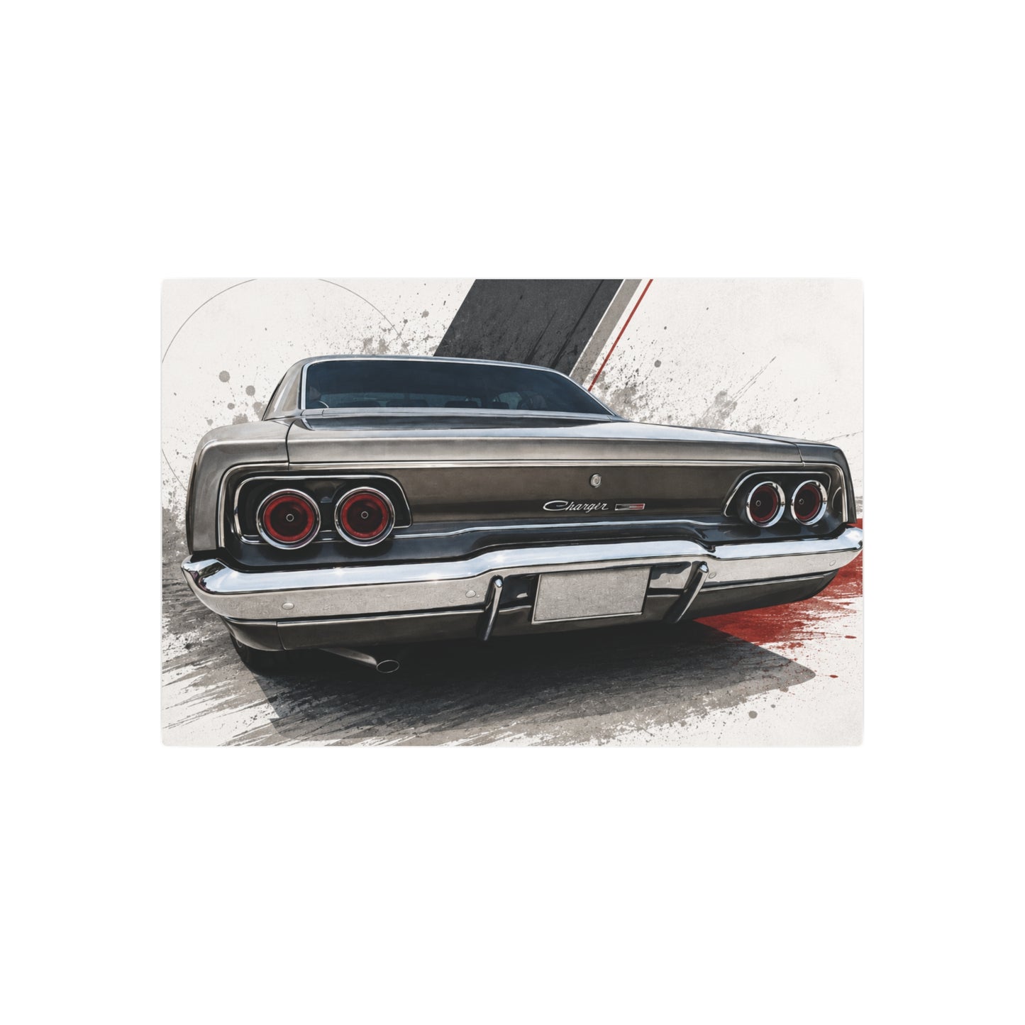 1968 Charger Wall Art