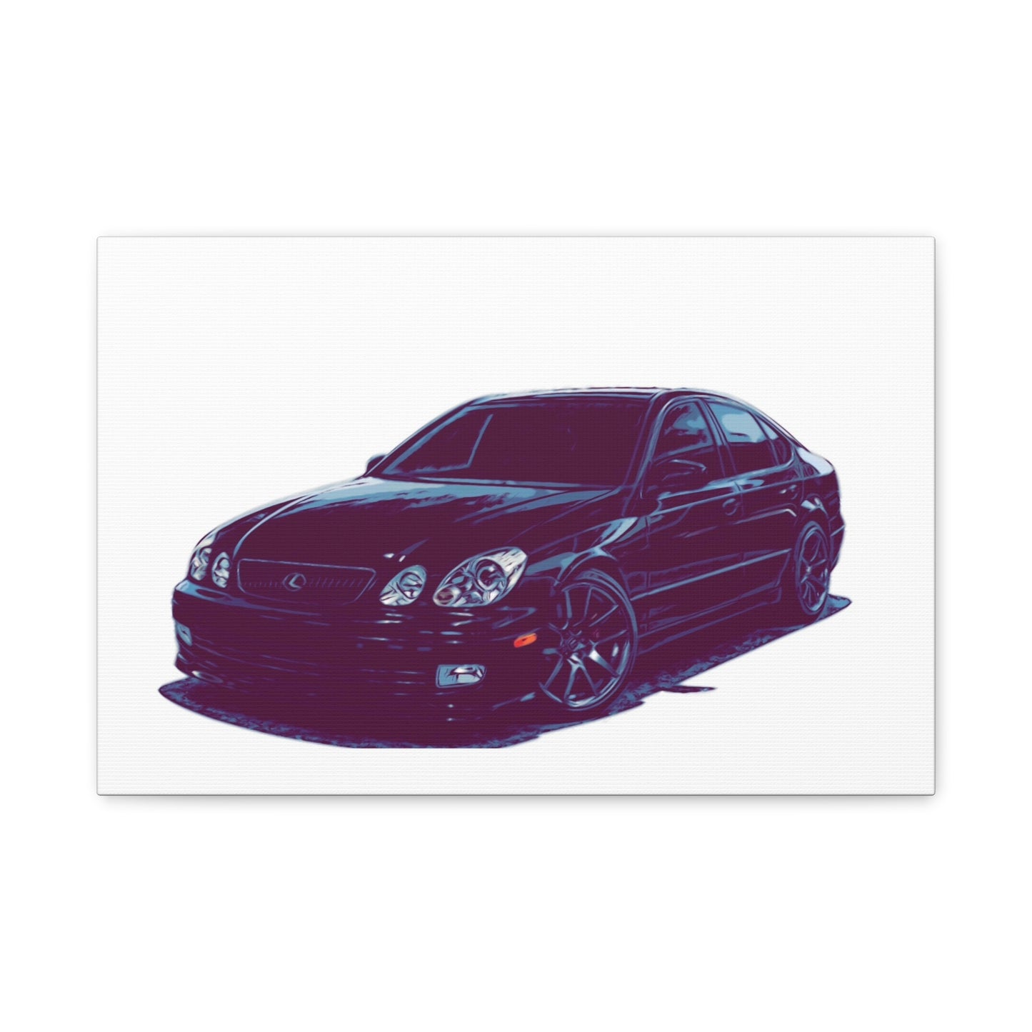 Shadowline Velocity – Luxury Sport Sedan Comic Wall Art