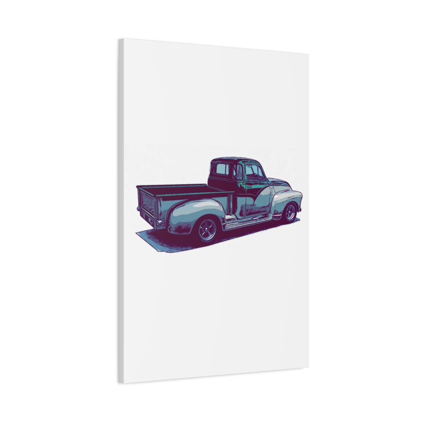 Iron Hauler ’52 – Vintage Pickup Comic Car Wall Art